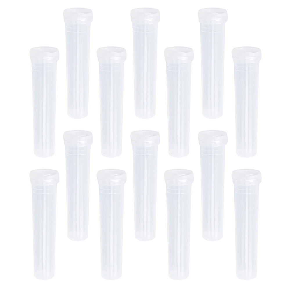 Nutrition & Fitness Class - 20 Peças de Tubos Transparentes de