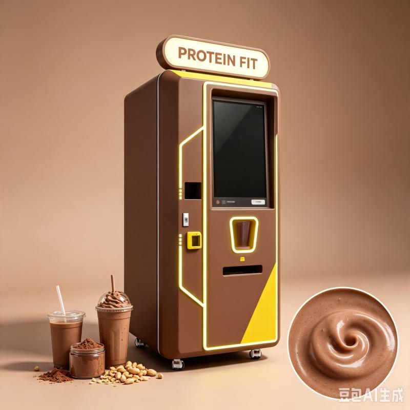 Fitness Nutrition Protein - Máquina de Venda Automática de Shake