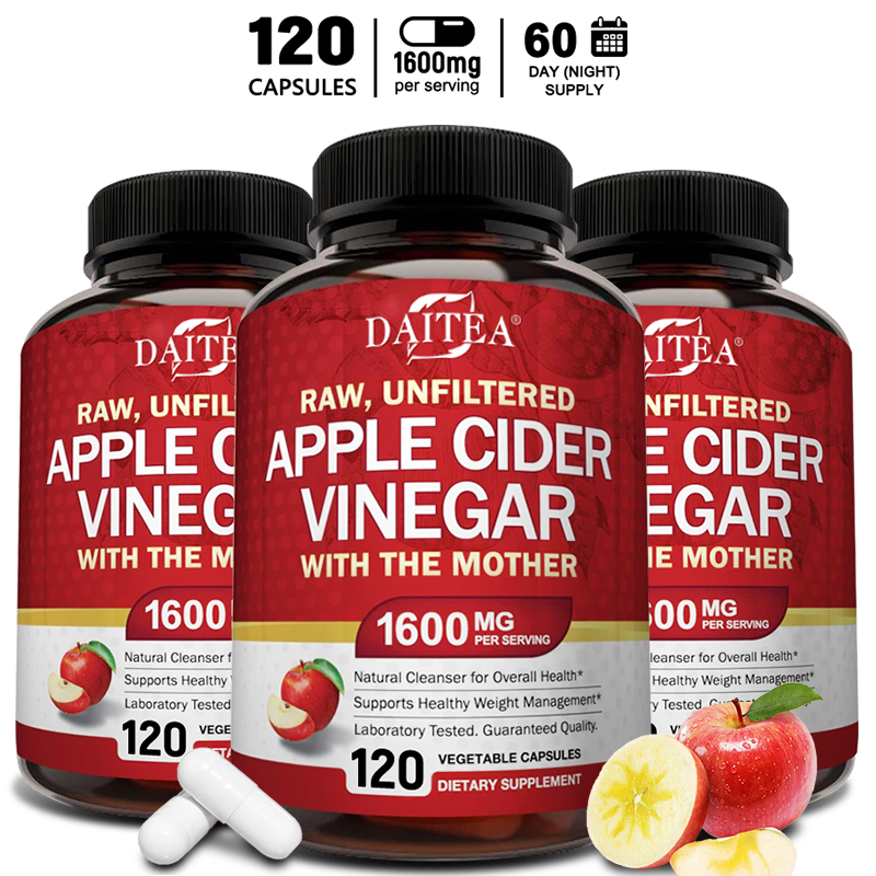 Apple Cider Vinegar Pill - Vinagre de Manequim 1600 mg com