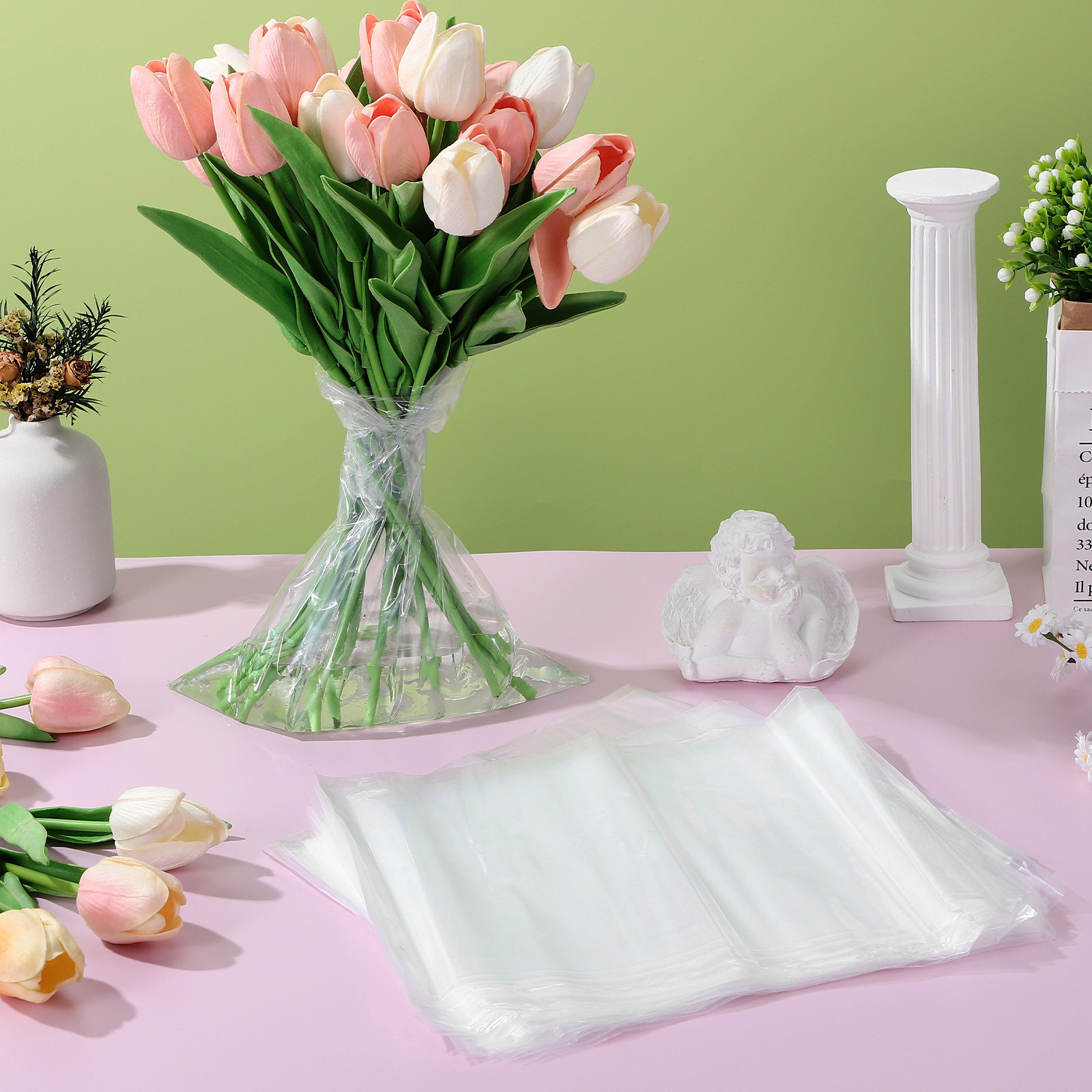 50 Sacos Plásticos para Flores - Nutrition & Fitness Class avaliação e preço