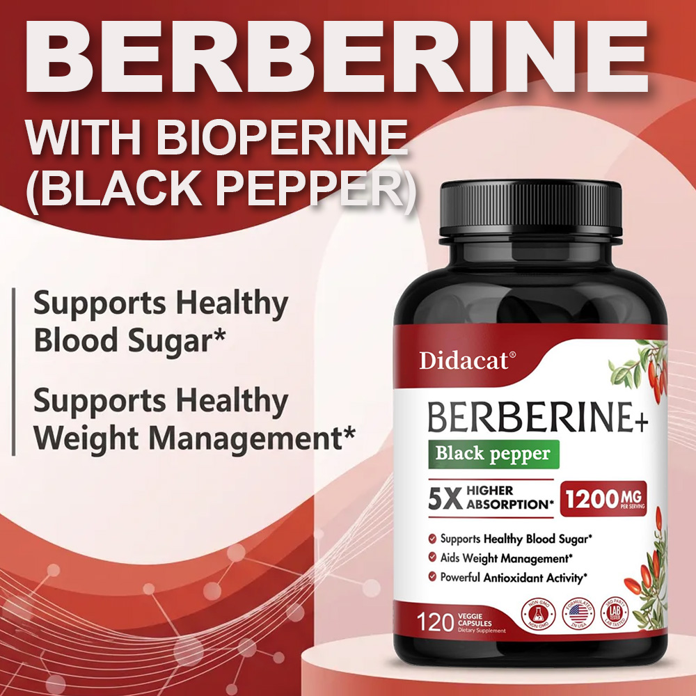 Suplemento de Berberina 1200mg - Apple Cider Vinegar Pill avaliação e preço